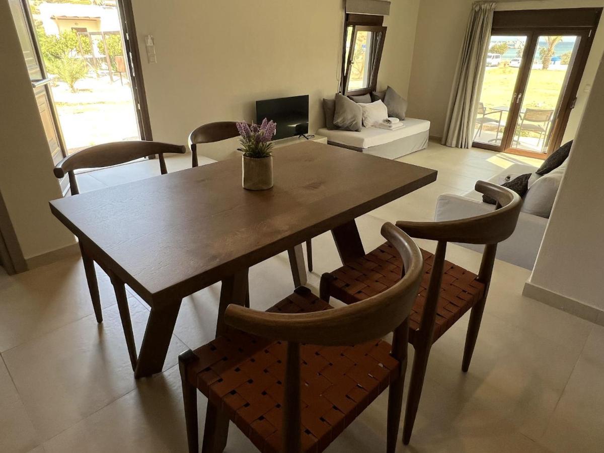 Studio At Beautiful Beach Kouremenos Apartment Anevato Ngoại thất bức ảnh
