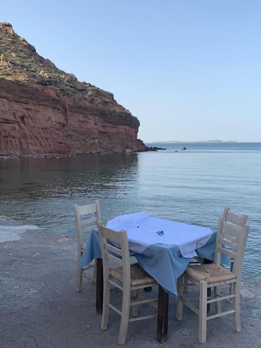 Studio At Beautiful Beach Kouremenos Apartment Anevato Ngoại thất bức ảnh