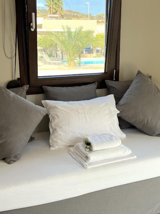 Studio At Beautiful Beach Kouremenos Apartment Anevato Ngoại thất bức ảnh